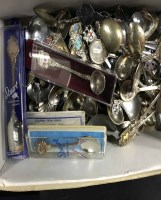 Lot 456 - COLLECTION OF SILVER PLATED AND OTHER SOUVENIR...