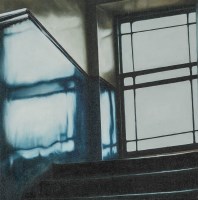 Lot 2325 - * NICOLE BAUDIN, CANDLE LANE oil on box canvas...