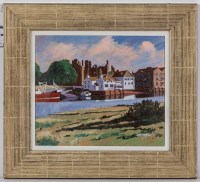 Lot 2331 - * FRANK COLCLOUGH, KIRKCUDBRIGHT acrylic on...