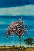 Lot 2347 - * JACK FRAME, BLOSSOM TREE oil on panel,...