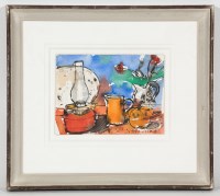 Lot 2259 - * GLEN SCOULLER RSW RGI, STILL LIFE WITH...