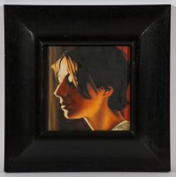 Lot 2344A - * JACQUELINE MARR, PROFILE oil on canvas,...