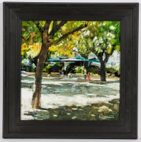 Lot 2401 - * JACK MORROCCO DA, AUTUMN LEAVES, CABRIS oil...