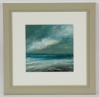 Lot 2419 - CORRECTION * RUTH BROWNLEE SEASCAPE oil on...
