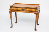 Lot 722 - EARLY 19TH CENTURY TRAY TABLE with one long...