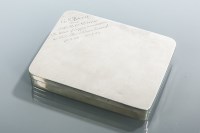 Lot 762 - EAST LOTHIAN HOME GUARD'S PRESENTATION SILVER...