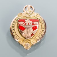 Lot 818 - FOOTBALL INTEREST: NINE CARAT GOLD AYRSHIRE...
