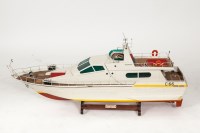 Lot 830 - MODEL TECHNOMARINE MOTOR YACHT 'FOR YOUR EYES...