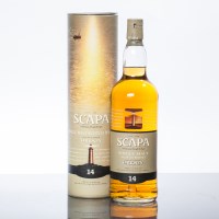 Lot 999 - SCAPA 14 YEAR OLD Single Orkney Malt Whisky, 1...