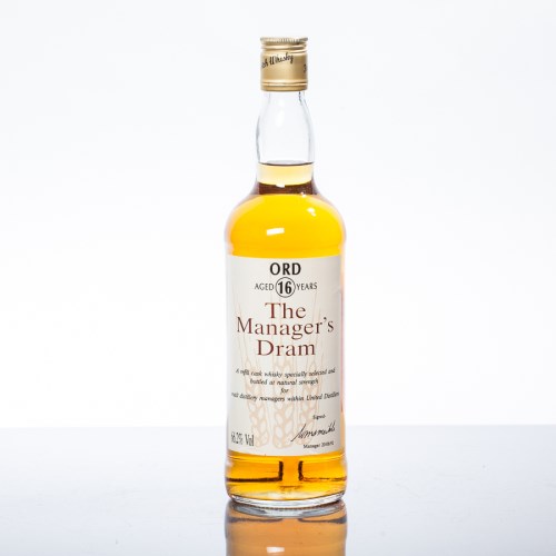 Lot 1015 - ORD 16 YEAR OLD MANAGER'S DRAM Single Highland...