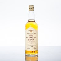 Lot 1018 - CARDHU 15 YEAR OLD MANAGER'S DRAM Single...