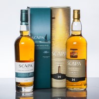 Lot 1020 - SCAPA 14 YEAR OLD Single Orkney Malt Whisky, 1...