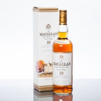 Lot 1126 - THE MACALLAN 10 YEAR OLD Single Highland Malt...