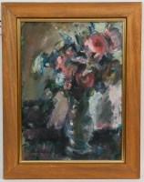 Lot 2424 - * ANN H MACKINTOSH, FLOWERS IN A GLASS VASE...