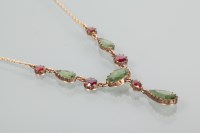 Lot 1656 - EARLY TWENTIETH CENTURY RED AND GREEN PASTE...