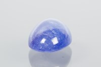 Lot 1732 - UNMOUNTED OVAL CABOCHON TANZANITE...