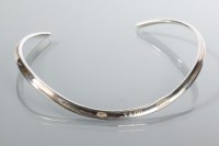 Lot 1823 - TIFFANY & CO SILVER TORQUE NECKLACE 1997,...