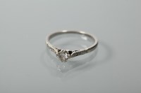 Lot 2043 - DANISH SILVER RING possibly by George Jensen,...