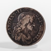 Lot 1507 - CHARLES II SILVER CROWN DATED 1682