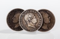 Lot 1512 - COLLECTION OF BRITISH SILVER COINS comprising...