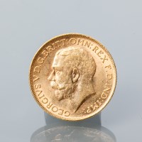 Lot 1518 - GEORGE V SOVEREIGN DATED 1913