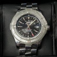 Lot 718 - GENTLEMAN'S STAINLESS STEEL BREITLING COLT...
