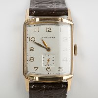 Lot 733 - GENTLEMAN'S ART DECO STYLE GOLD FILLED...