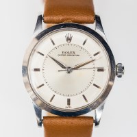 Lot 737 - GENTLEMAN'S STAINLESS STEEL ROLEX OYSTER...