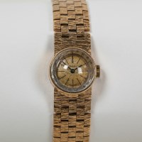 Lot 748 - LADY'S NINE CARAT GOLD BEUCHE-GIROD COCKTAIL...