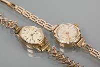 Lot 753 - GROUP OF TWO LADY'S NINE CARAT GOLD COCKTAIL...
