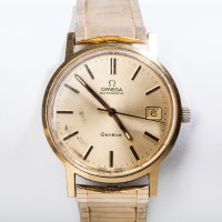 Lot 757 - GENTLEMAN'S 1970s GOLD PLATED OMEGA GENEVE...
