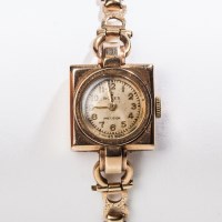 Lot 759 - LADY'S ART DECO NINE CARAT GOLD ROLEX...