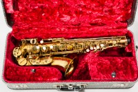Lot 537 - FRENCH BRASS HENRY SELMER SAXOPHONE IN...