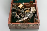 Lot 553 - CASED WILSON & GILLIE, NORTH SHIELDS, BRASS...