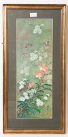 Lot 409 - TWO FRAMED CHINESE WATERCOLOURS depicting...