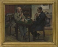 Lot 51 - OSCAR GRONMYRA (SWEDISH 1874 - 1911), YOUNG...