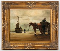 Lot 50 - IN THE STYLE OF HENDRIK WILLEM MESDAG (DUTCH...