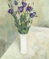Lot 2074 - * SUE CAINES RWA (BRITISH b. 1935), LISIANTHUS...