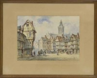 Lot 79 - ITALIAN SCHOOL (20TH CENTURY), THE POND oil on...