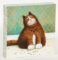 Lot 2122 - VICKY MOUNT, ALBERT acrylic on deep-profile...