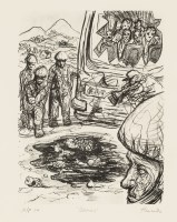 Lot 2140 - * PETER HOWSON OBE, BRAINS artist's proof...