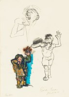 Lot 2152 - * PETER HOWSON OBE, 'BON BON' - SKETCHBOOK...