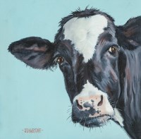 Lot 2210 - LYNNE JOHNSTONE, GRACE oil on board, signed...