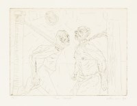 Lot 2217 - * PETER HOWSON OBE, TWO JOKERS printer's proof...