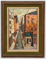 Lot 2327 - * CHARLES LEVIER (1920 - 2003), STREET IN...
