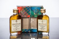 Lot 1060 - MACALLAN MINIATURES: THE MACALLAN 10 YEAR OLD...