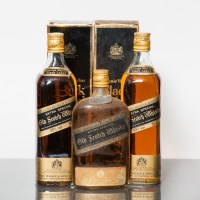 Lot 1068 - JOHNNIE WALKER BLACK LABEL (2) Blended Scotch...