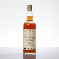 Lot 1077 - THE MACALLAN 10 YEAR OLD Single Highland...