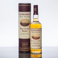 Lot 1079 - GLENMORANGIE 1979 Single Highland Malt Whisky,...