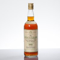 Lot 1086 - THE MACALLAN 1963 Single Highland Scotch...